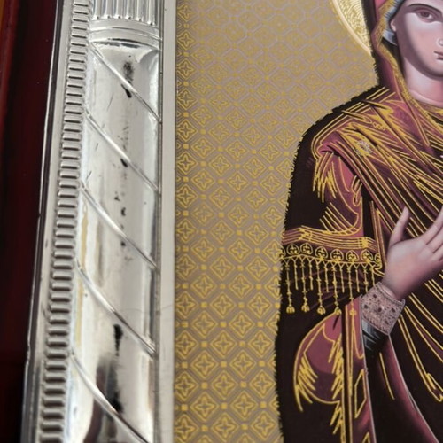 Religious icon used