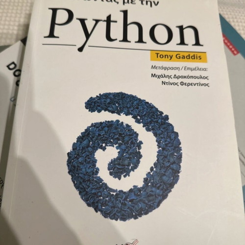 Starting with Python academic book like new