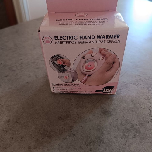 Electric hand warmer new from Jumbo