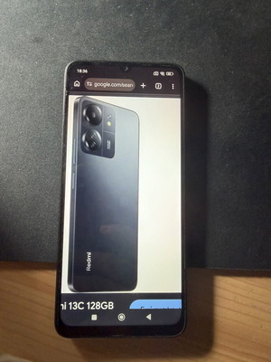 Redmi 13C 128GB smartphone like new with case