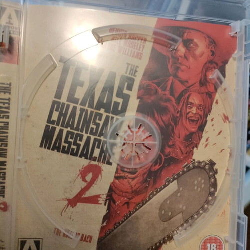 The Texas Chainsaw Massacre 2 Blu-Ray like new