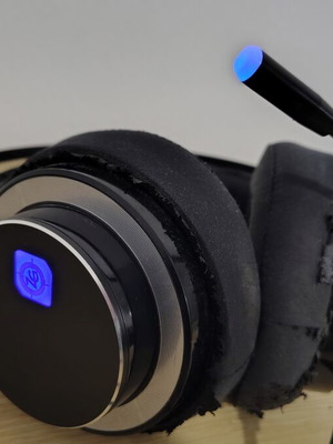 Zeroground Keiji HD 2400G gaming headphones used wired