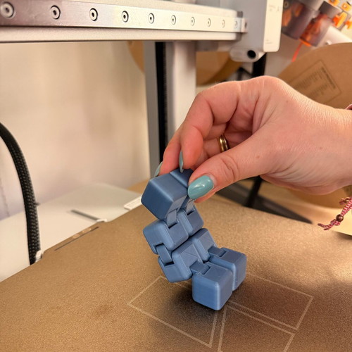Infinity Cube Fidget made to order in 11 colors, 3D printed PLA