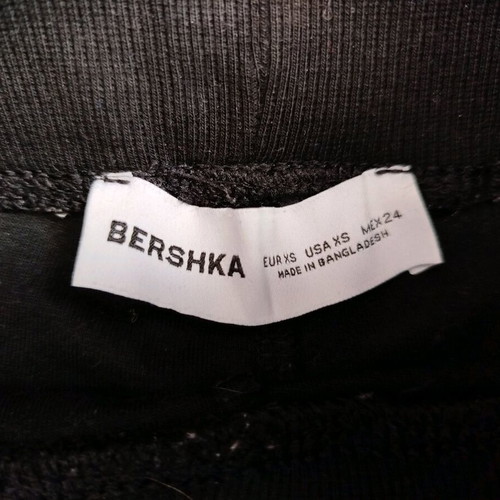Bershka Bell Bottom Leggings like new, black, XS