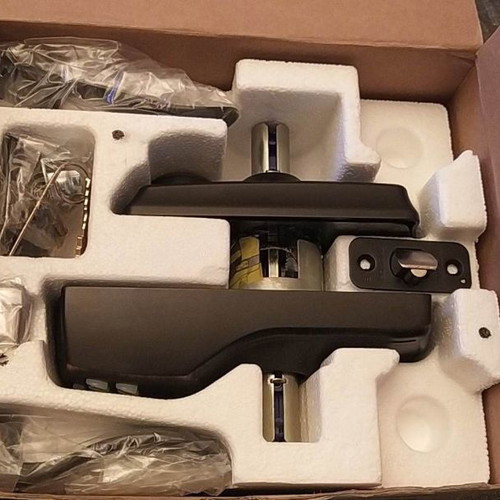 Schlage security lock model FE595 black new