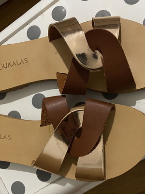 Tsoukalas Shoes sandals, multicolor, size 38