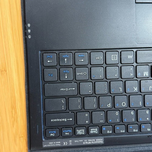 Keyboard Wintab III frame used for portable tablet