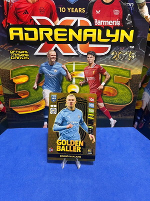 FIFA 365 Adrenalyn 2025 Golden Baller Erling Haaland като нов