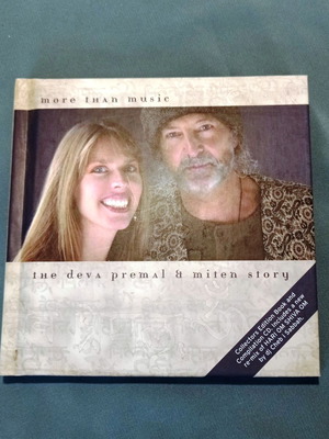 Deva Premal & Miten More Than Music колекционерско издание CD с книга като ново