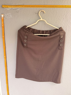 Midi skirt Gina Benotti like new, taupe color