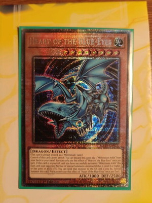 Heart Of Blue Eyes card like new with Ultra Pro protective sleeve