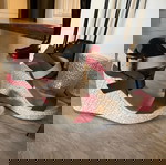  Πλατφόρμες Lacoste με ψάθα και δέρμα