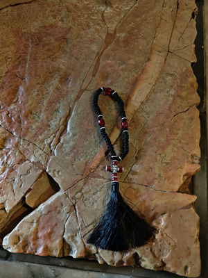 Handmade komboskini from the Holy Land new 30 cm