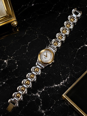 Swatch Irony women's metal wristwatch