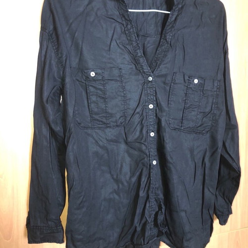 Zara women's shirt black like new, size L