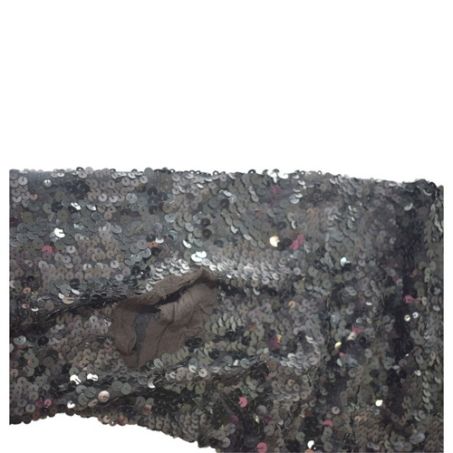 P.A.R.O.S.H. black sequin leggings with cutouts, size M