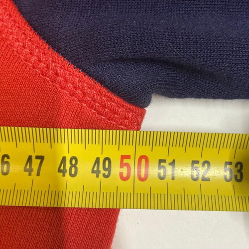 Ralph Lauren vest S, navy red grey with big navy pony