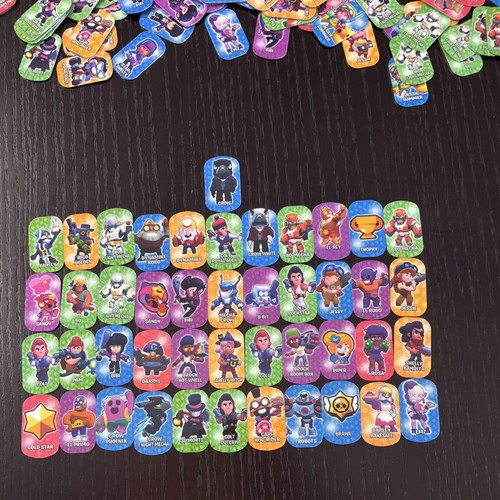 Brawl Stars collectible tags set 45, 2020