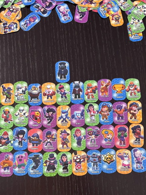 Brawl Stars collectible tags set 45, 2020