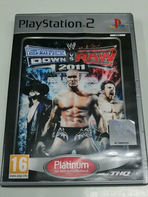 WWE SmackDown vs. Raw 2011 PS2 game, English