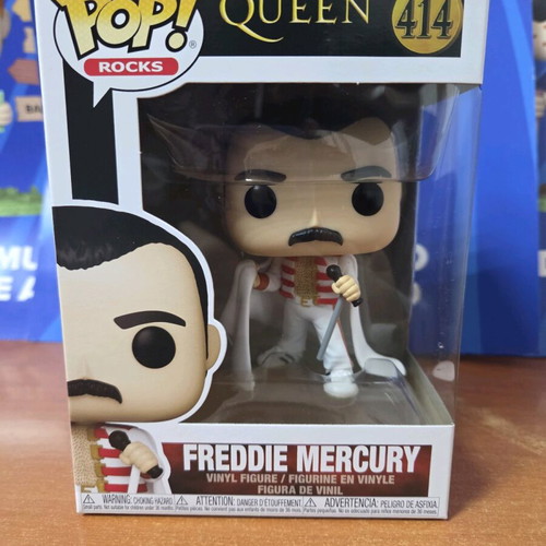 Funko Pop Rocks Queen Freddie Mercury figure new