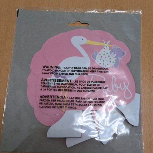 Διακοσμητικά τραπεζιού για baby shower και gender reveal party ροζ καινούργια