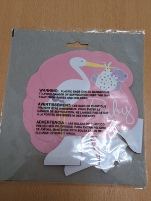 Διακοσμητικά τραπεζιού για baby shower και gender reveal party ροζ καινούργια