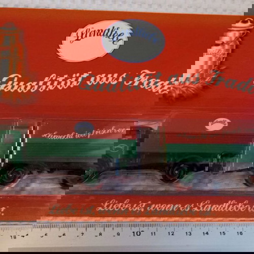 Vintage φορτηγό διαφήμιση Γαλακτοκομικά καινούργιο, σφραγισμένο