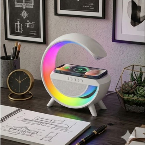 G-Style Smart Ηχείο Καινούργιο με Φωτιζόμενο Ασύρματο Φορτιστή