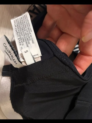 Calvin Klein swimming top σαν καινούργιο, μαύρο, μέγεθος S