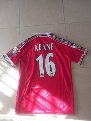 Φανέλα Manchester United 1999-2000 Keane νούμερο 16