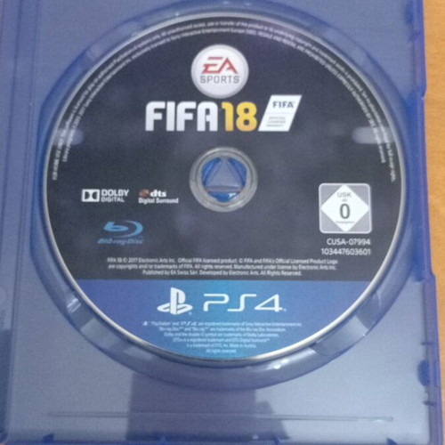 FIFA 18 for PlayStation 4 used