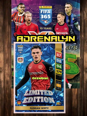 Κάρτα Florian Wirtz Limited Edition Fifa 365 2025 Andrenalyn XL καινούργιο