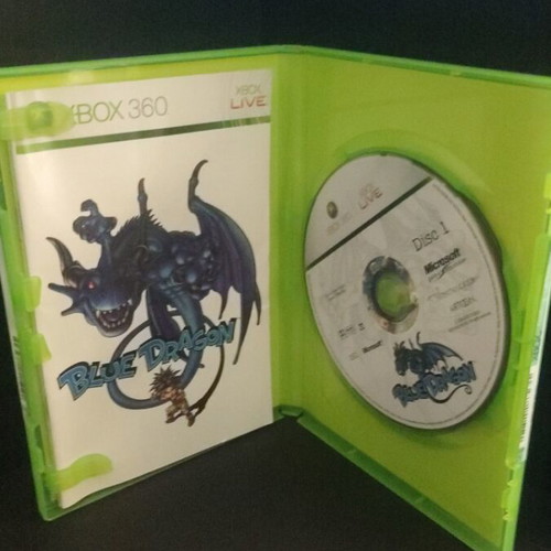 Blue Dragon Xbox 360 game like new, adventure RPG