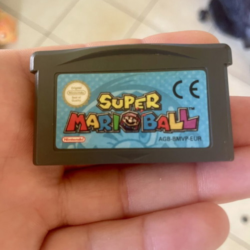 Super Mario Ball game for Nintendo Game Boy Advance