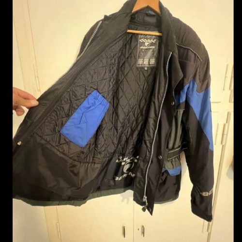 Bering motorcycle jacket 3XL Cordura with full protections and removable winter lining