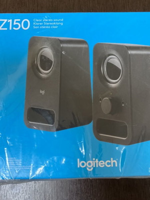 Logitech Z150 2.0 3W computer speakers new, black