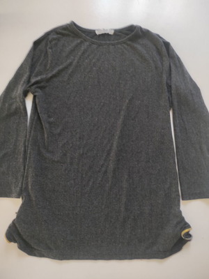 Miss Blue women's blouse M like new, black and grey