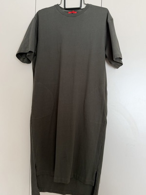Max & Co. Midi T-Shirt Dress 100% Cotton, Size M, Like New, Khaki