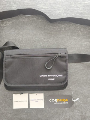 Comme des Garçons Homme Messenger Bag new, black, Cordura