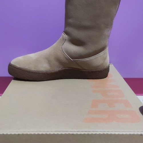 Camper Peu Terreno boots new, size 39, beige and brown nubuck