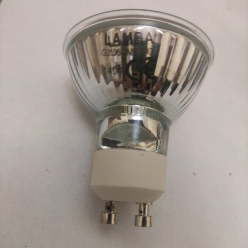 Set of 2 Lamba GU10 halogen bulbs used 50W
