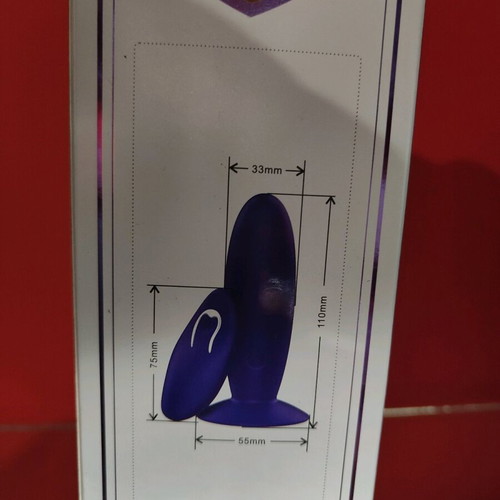 Vibrating plug with remote control new