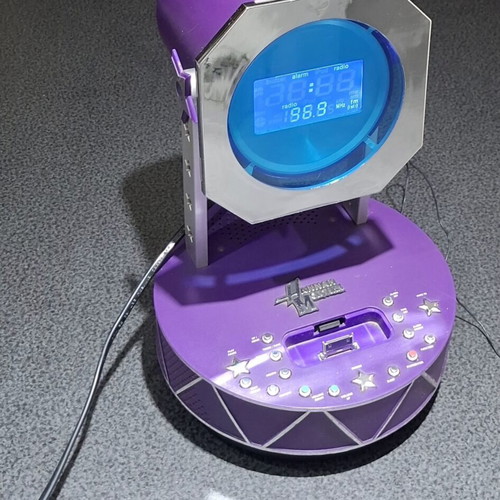 Hannah Montana Disney HM300AIE digital radio alarm clock used