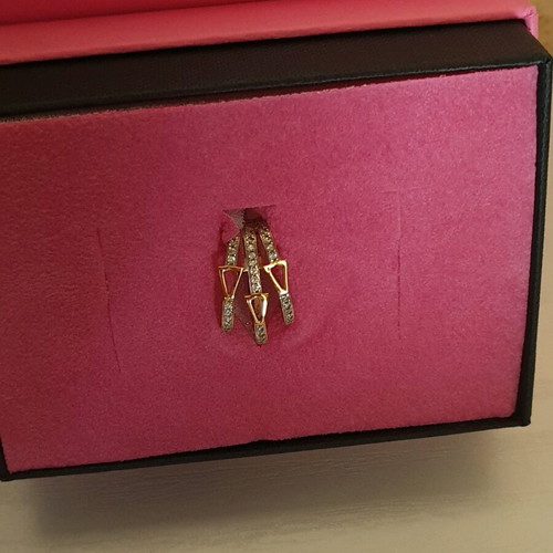Valentina Feragni 925 earcuff earring new, gold and silver