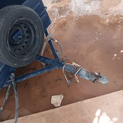 Car Trailer Like New With 500kg Load Capacity And New Tires