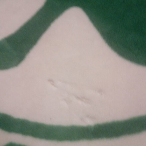 Panathinaikos thick blanket used, dimensions 210×64