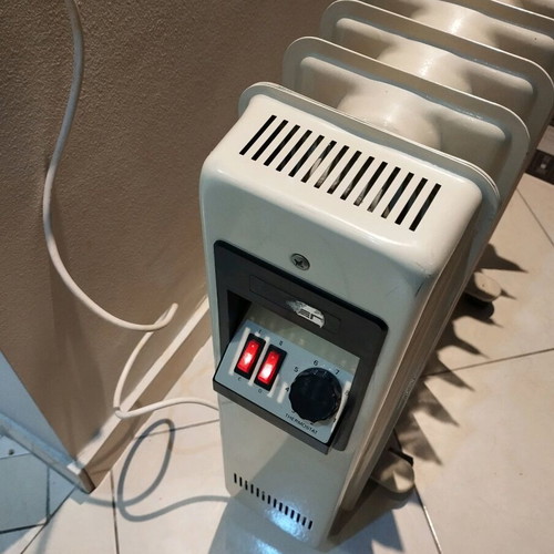 Electric oil radiator used Keller 2-speed with adjustable intensity