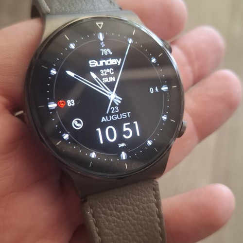 Huawei Watch GT 2 Pro Grey with leather and rubber straps