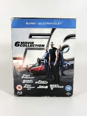 Fast & Furious 6 συλλογή ταινιών Blu-ray μεταχειρισμένη με αγγλικούς υπότιτλους
